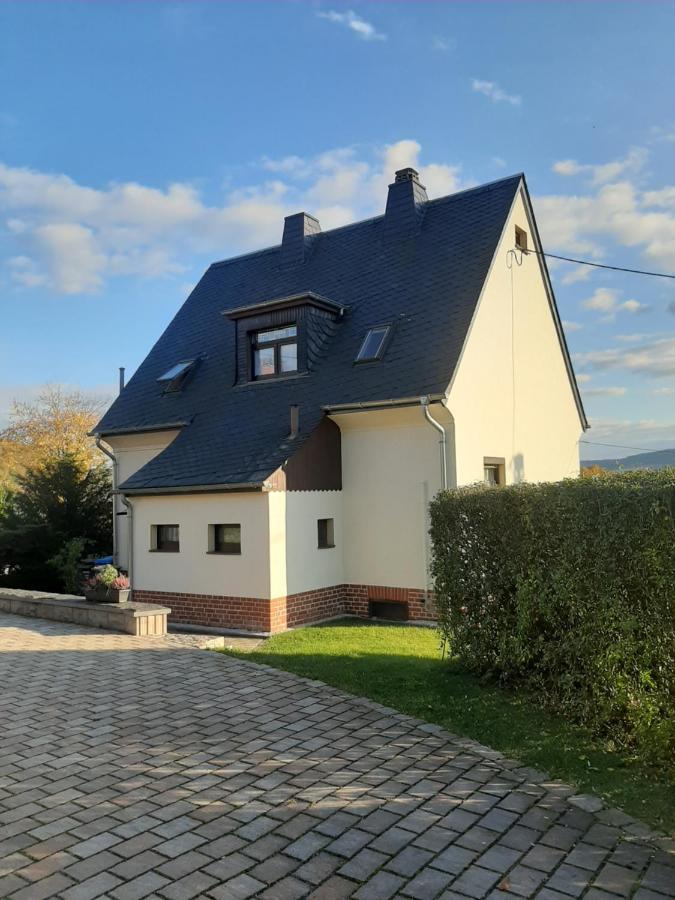 Haus Mit Ausblick 3 Schlafzimmer Wilkau-Hasslau Esterno foto